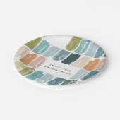 宝石色彩の鮮やか誕生会 ペーパープレート (アングル)