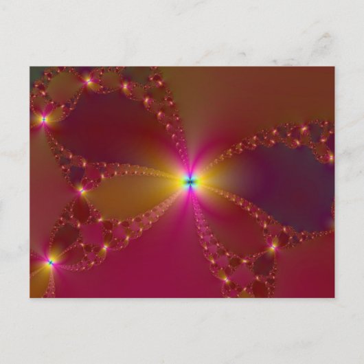 宝石製蝶葉書 ポストカード (正面)