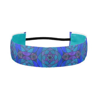 宝石調曼荼羅が豊かなアスレティックヘッドバンド アスレチックヘッドバンド