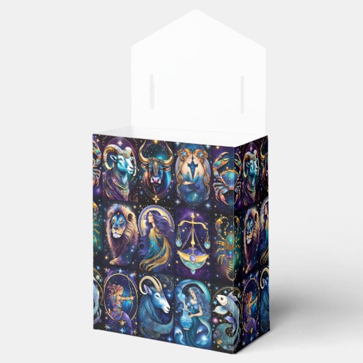 宝石銀河系〔占星術の〕十二宮図テント フェイバーボックス (オープン)