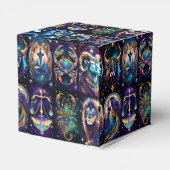 宝石銀河系〔占星術の〕十二宮図ハート フェイバーボックス (裏面サイド)