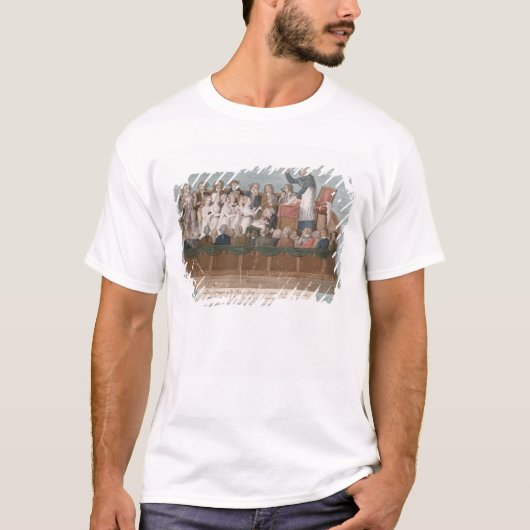 宝石類を提供するParisians Tシャツ (正面)