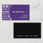 宝石類デザイナー名刺 名刺 (正面/裏面)