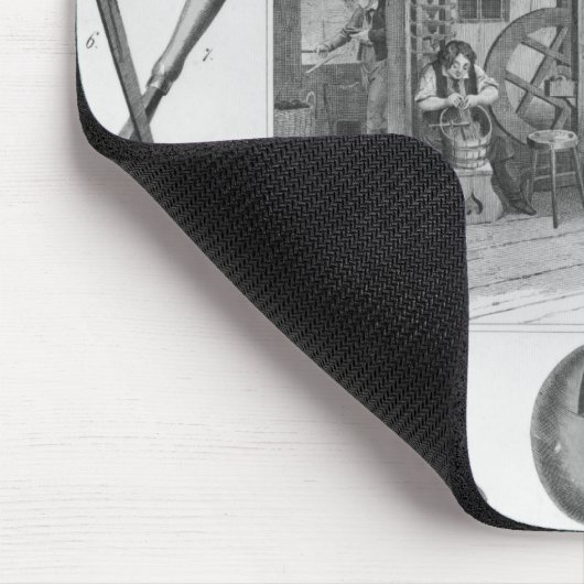 宝石類1810年の研修会そして主要な用具 マウスパッド (コーナー)