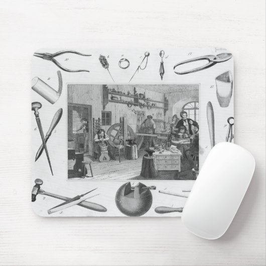 宝石類1810年の研修会そして主要な用具 マウスパッド (マウス)