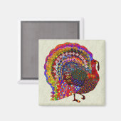 宝石飾りトルコ マグネット (正面/裏面)