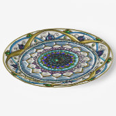 宝石飾り曼荼羅 ペーパープレート (アングル)