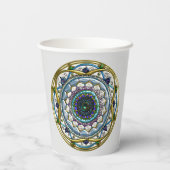 宝石飾り曼荼羅 紙コップ (裏面)