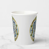 宝石飾り曼荼羅 紙コップ (左)