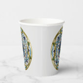 宝石飾り曼荼羅 紙コップ (右)