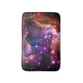 宝石飾り輝く星空宇宙写真smc バスマット (正面縦)