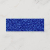 宝石-サファイアの細い名刺 スキニー名刺 (裏面)