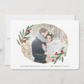 宝石 |ホリデーフォトカード シーズンカード (正面)