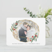 宝石 |ホリデーフォトカード シーズンカード (スタンド正面)