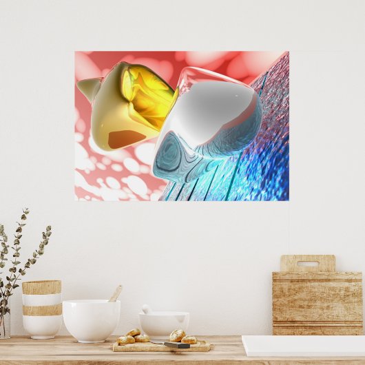 宝石 ポスター (キッチン)