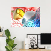 宝石 ポスター (ホームオフィス)