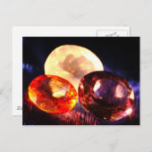 宝石 ポストカード (正面/裏面)