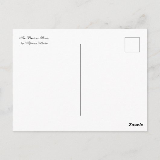 宝石 ポストカード (裏面)