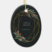 宝石 |写真 セラミックオーナメント (裏面)