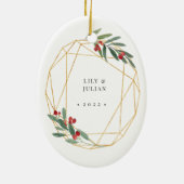 宝石 |写真 セラミックオーナメント (裏面)