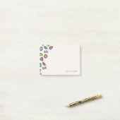 宝石（小） -アイボリー ポストイット (デスク上)