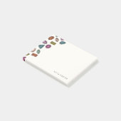 宝石（小） – 木炭 ポストイット (アングル)