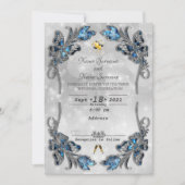 宝石 招待状 (正面)