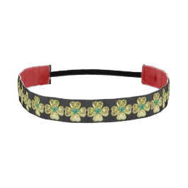 宝石，花 アスレチックヘッドバンド