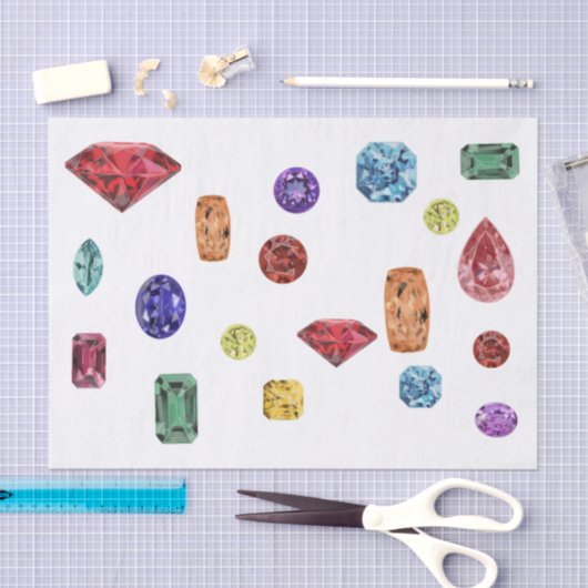 宝石 薄葉紙 (クラフト)