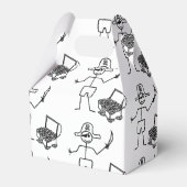 宝箱つき海賊ステッカー フェイバーボックス (正面サイド)