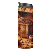 宝箱で蒸すコーヒー タンブラー (回転右)