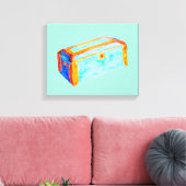 宝箱キャンバス印刷 キャンバスプリント (インサイチュ (リビング))