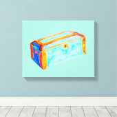 宝箱キャンバス印刷 キャンバスプリント (インサイチュ (ウッドフロア))