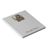 宝箱ギア パーソナライズされた ノートパッド (アングル)