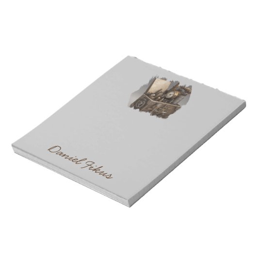 宝箱ギア パーソナライズされた ノートパッド (回転)