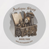 宝箱ギア パーソナライズされた ラベル (デザイン1)