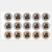 宝箱ギア パーソナライズされた ラベル (シート)