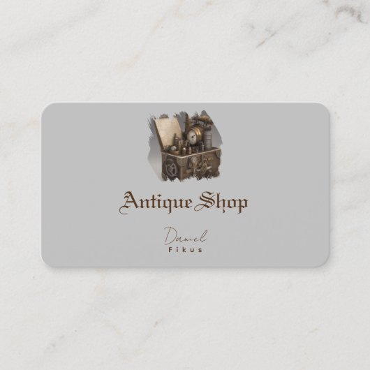 宝箱ギア パーソナライズされた 名刺 (正面)