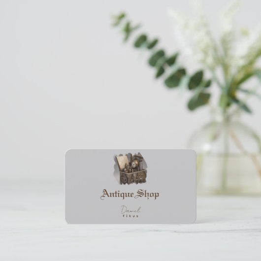 宝箱ギア パーソナライズされた 名刺 (スタンド正面)