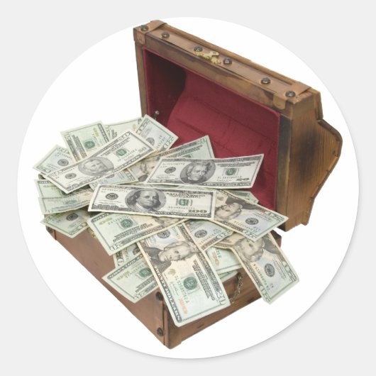 宝箱マネー100309 ラウンドシール (正面)