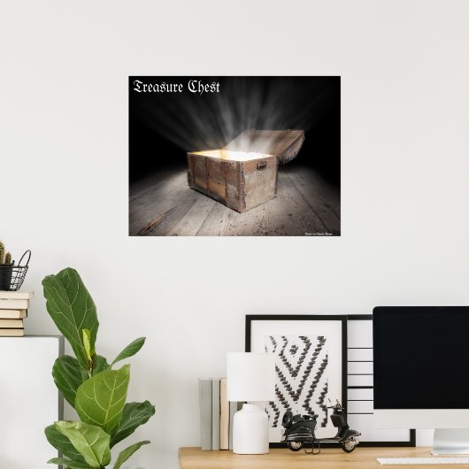 宝箱 ポスター (ホームオフィス)