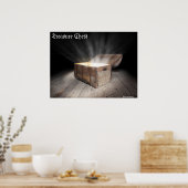 宝箱 ポスター (キッチン)