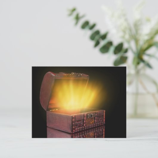 宝箱 ポストカード (スタンド正面)