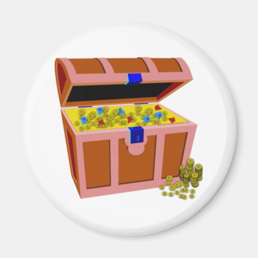 宝箱 マグネット (正面)