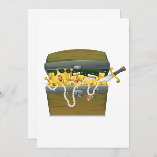 宝箱 招待状 (正面/裏面)