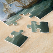 宝船スペインのの捕獲1804 ジグソーパズル (側面)