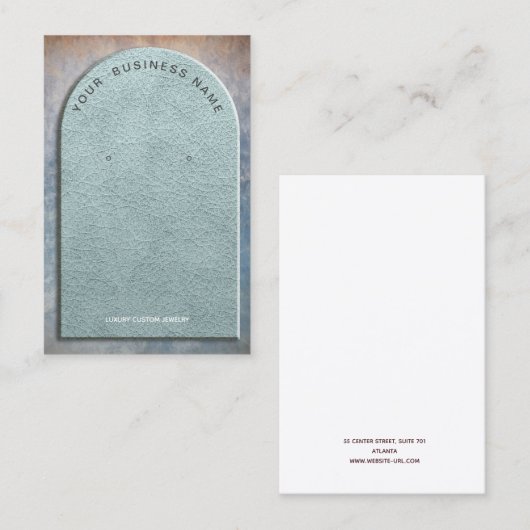 宝革アーフェイクチイヤリングディスプレイ 名刺 (正面/裏面)