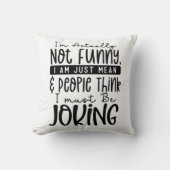 実おもしろいは私はおもしろい クッション (正面)