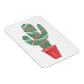 実にサボテンのクリスマスツリー マグネット (右側)