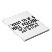 実に愚かな ノートパッド (アングル)